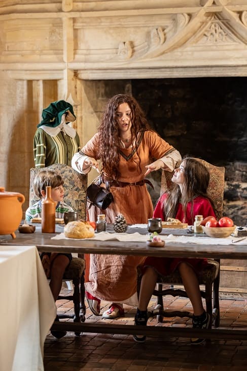 Art de la table- Château de Biron - scolaires