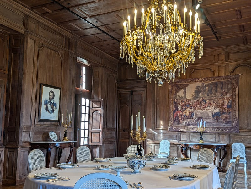 Salon - Château de Biron @Déclic&Décolle